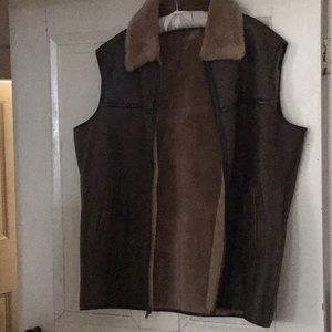 Men’s 100% sheepskin vest 2x